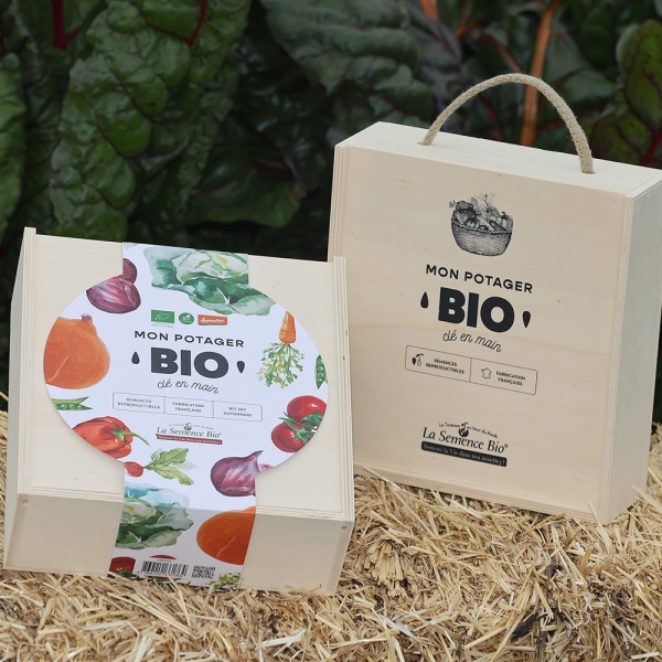 Coffret Mon potager BIO clé en main