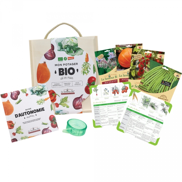 Coffret : Je fais pousser mes légumes insolites BIO - Mes courses en vrac