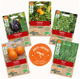 Photo de PAQ de PACK 5 SACHETS ANTI-GASPI Potager d'été - La Semence Bio
