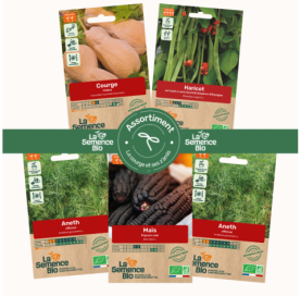 Photo de PAQ d'ASSORTIMENT La courge et ses z'amis - La Semence Bio